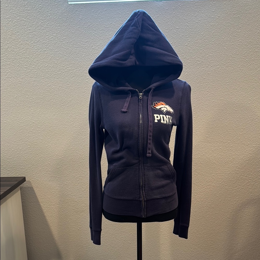PINK Victoria's Secret Denver Broncos Hoodie